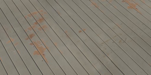 Distressed Painted Planks