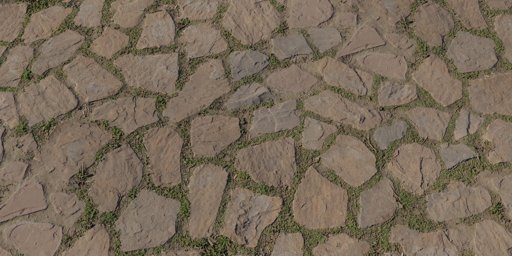 Grassy Cobblestone