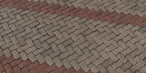 Herringbone Pavement 02