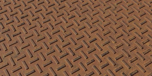 Metal Grate Rusty