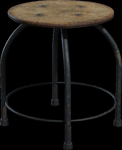 Metal Stool 02