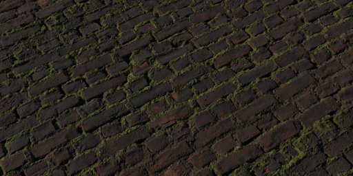 Mossy Brick