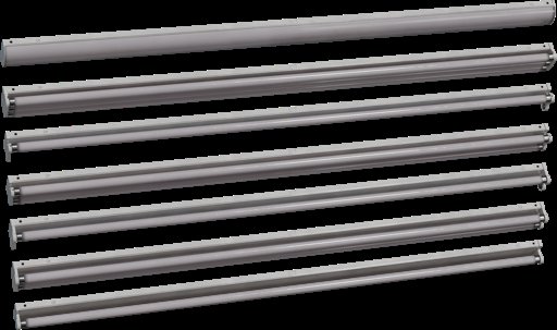 Mounted Fluorescent Lights