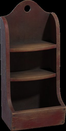 Painted Wooden Shelves