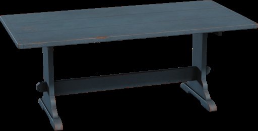 Painted Wooden Table