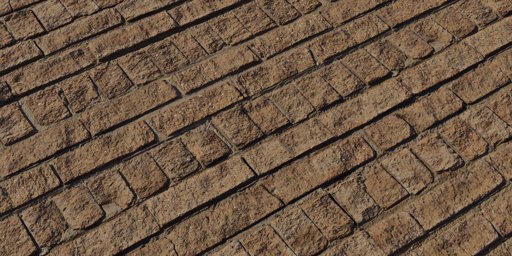 Patterned Brick Wall