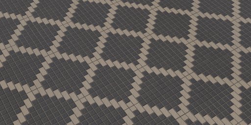 Patterned Brick Wall 03