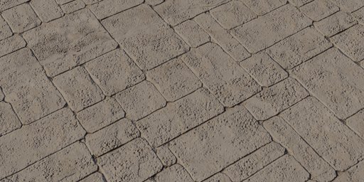 Patterned Concrete Wall