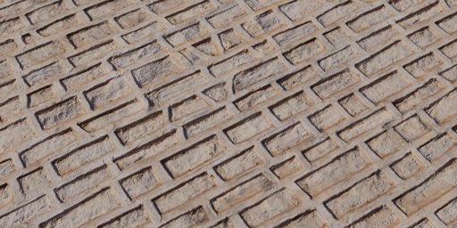 Patterned Plaster Wall