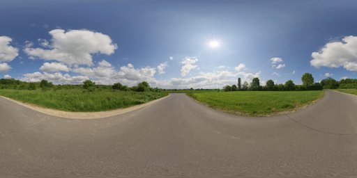Rural Asphalt Road