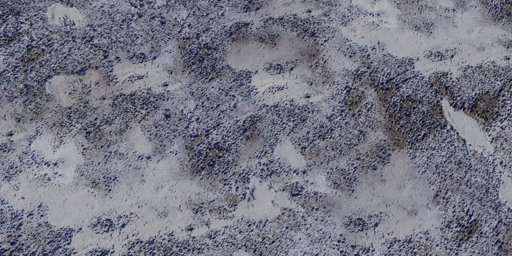 Snow Field Aerial