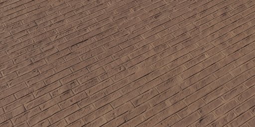 Stenciled Brick Floor
