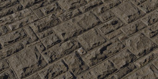Stone Brick Wall 001