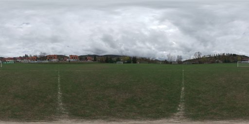Suburban Football Field