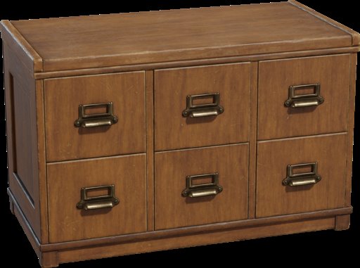 Vintage Wooden Drawer 01