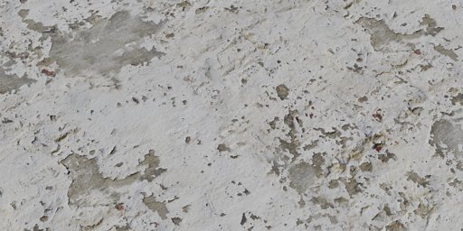 White Rough Plaster