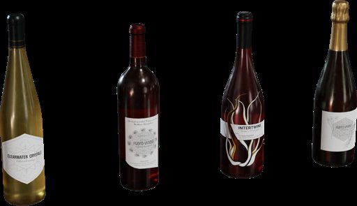 Wine Bottles 01