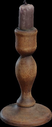 Wooden Candlestick