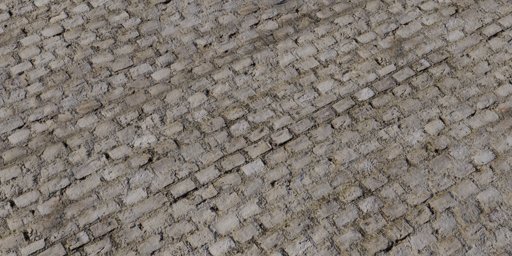 Worn Brick Wall