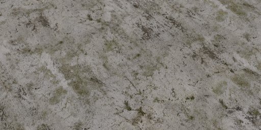 Worn Mossy Plasterwall